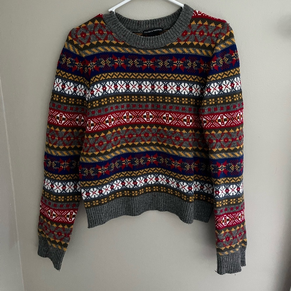 Chelsea and Theodore Sweater